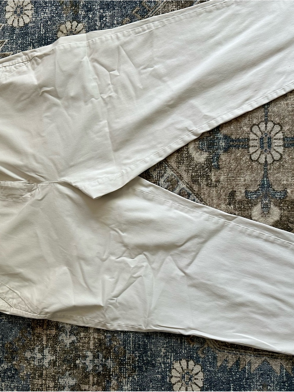 J. Jill Cream Women's Capris - Lightweight Stretch